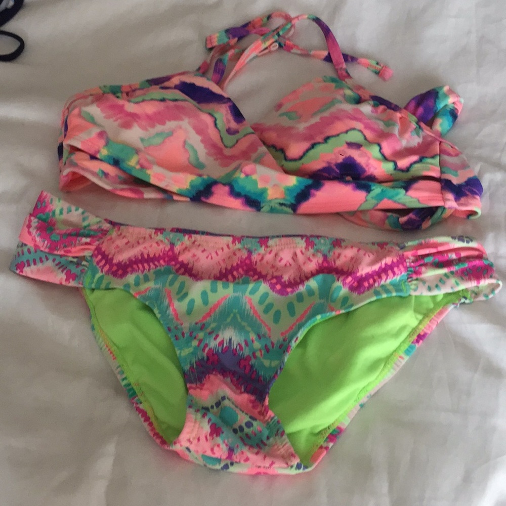 Colorful Bikini set padded